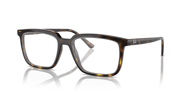 RB7239 Havana PlasticEyeglass Frames for Glasses Direct, Angle View