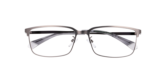 PLD D583/G Silver Black MetalEyeglass Frames for Glasses Direct, Closed View