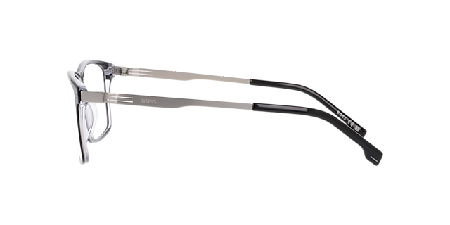 BOSS 1838 Black AcetateEyeglass Frames for Glasses Direct, Side View