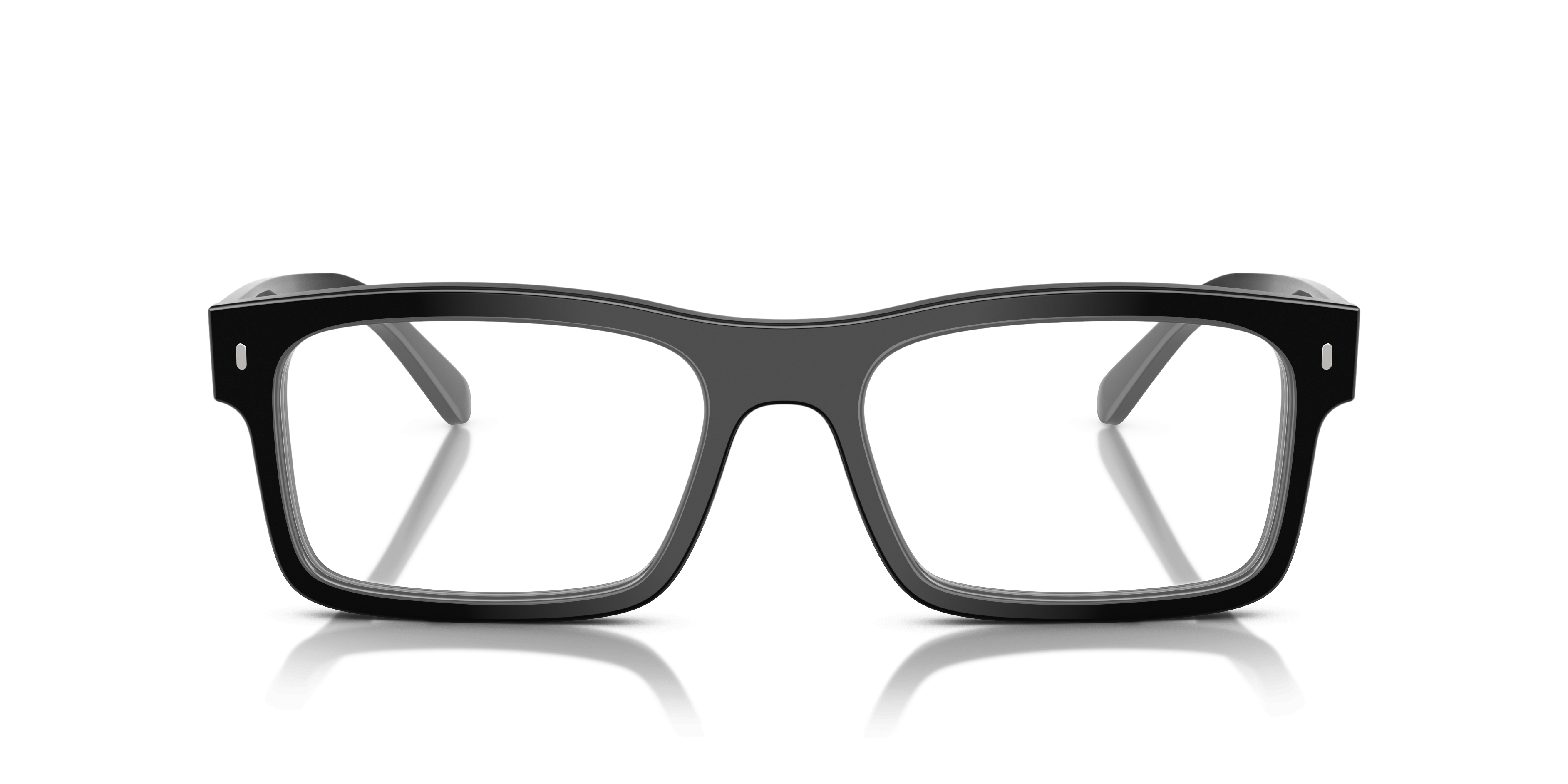 RB5435 Black AcetateEyeglass Frames for Glasses Direct, Front View