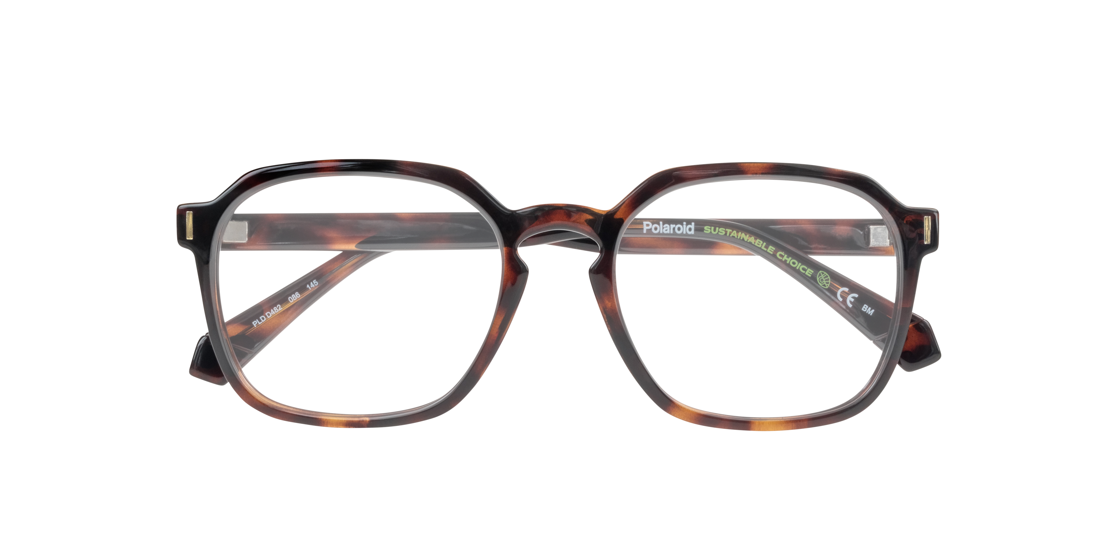 PLD D482 Tortoise PlasticEyeglass Frames for Glasses Direct, Closed View