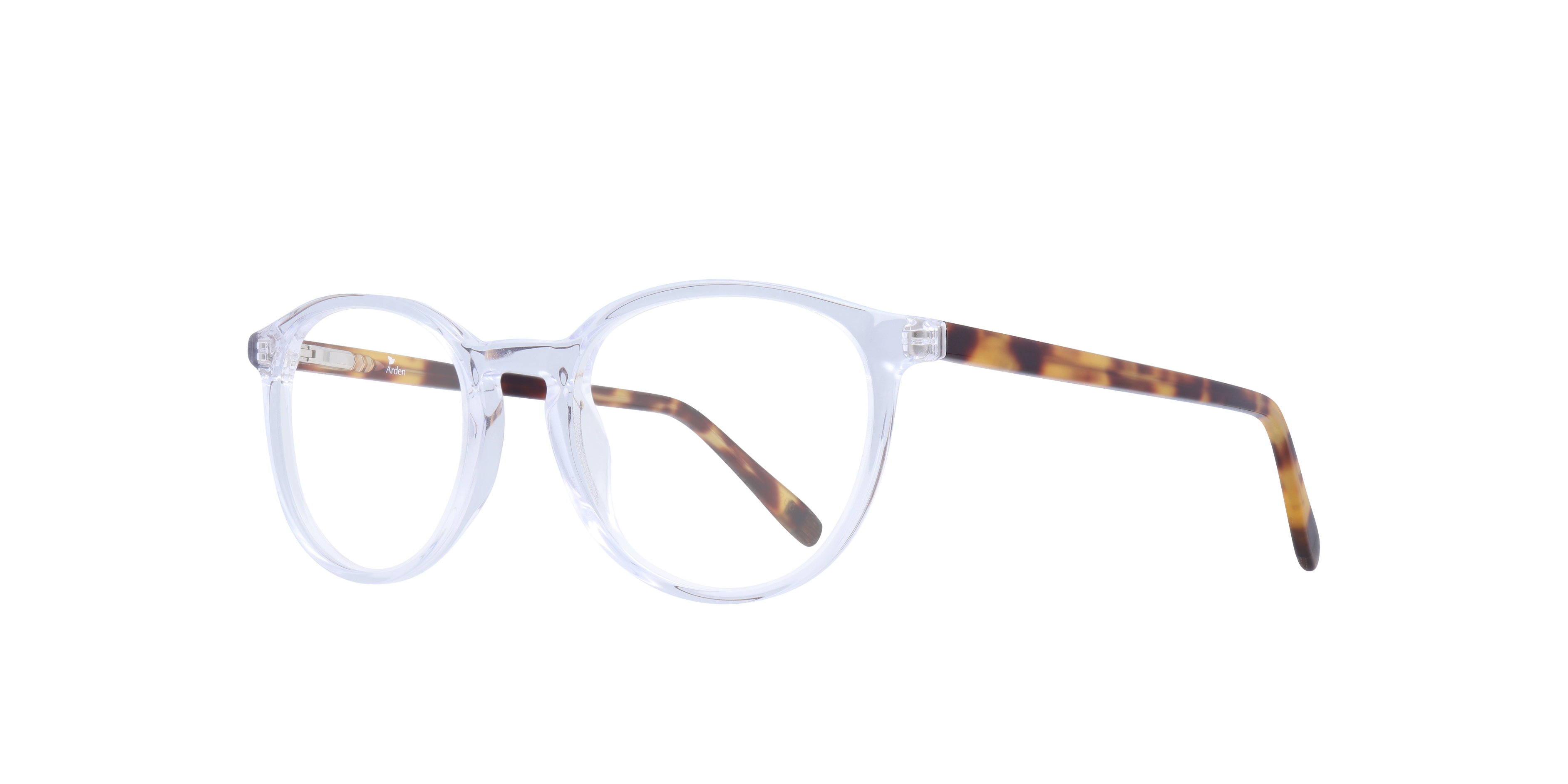 Luna1 Crystal AcetateEyeglass Frames for Glasses Direct, Angle View