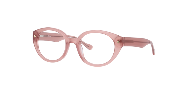 Melody Milky Pink AcetateEyeglass Frames for Glasses Direct, Angle View