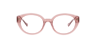 Melody Milky Pink AcetateEyeglass Frames for Glasses Direct, Front View