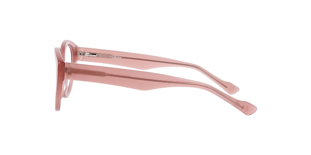 Melody Milky Pink AcetateEyeglass Frames for Glasses Direct, Side View