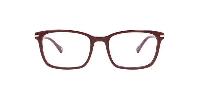 Mayfair Burgundy AcetateEyeglass Frames for Glasses Direct, Front View