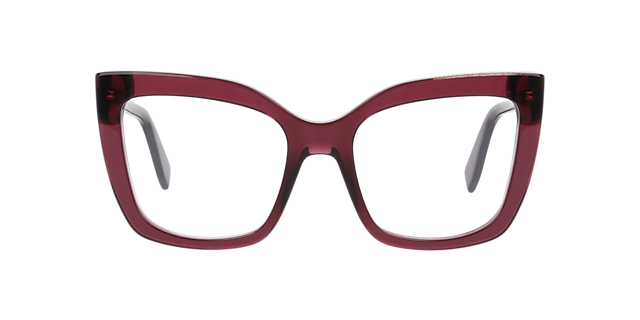 Marc 813 Burgundy AcetateEyeglass Frames for Glasses Direct, Front View