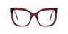 Marc 813 Burgundy AcetateEyeglass Frames for Glasses Direct, Front View