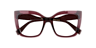 Marc 813 Burgundy AcetateEyeglass Frames for Glasses Direct, Closed View