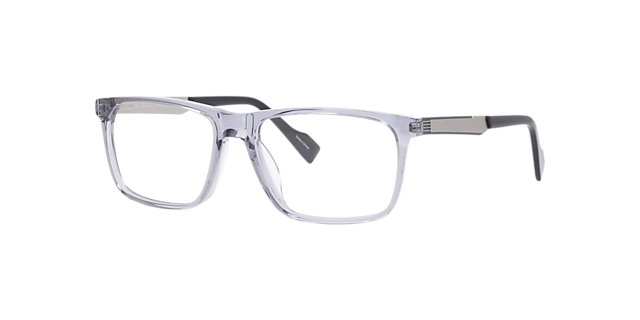 Bspark Grey AcetateEyeglass Frames for Glasses Direct, Angle View