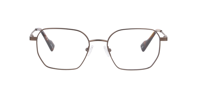 Bsmain Brown MetalEyeglass Frames for Glasses Direct, Front View