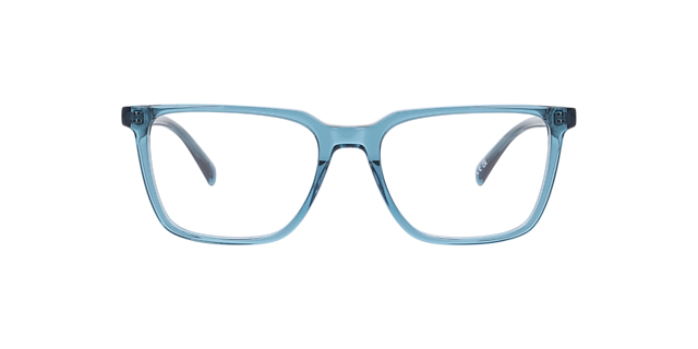 Mitchell Crystal Blue AcetateEyeglass Frames for Glasses Direct, Front View