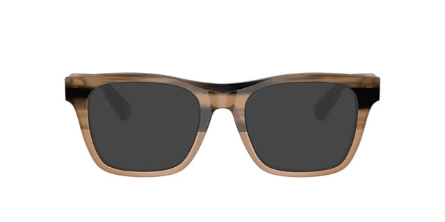 BE2445 Striped Beige AcetateEyeglass Frames for Glasses Direct, with Tinted Lenses