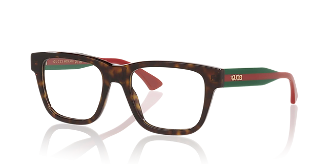 GG1870O Tortoise AcetateEyeglass Frames for Glasses Direct, Angle View