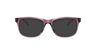 Leadline Transparent Indigo PlasticEyeglass Frames for Glasses Direct, with Tinted Lenses