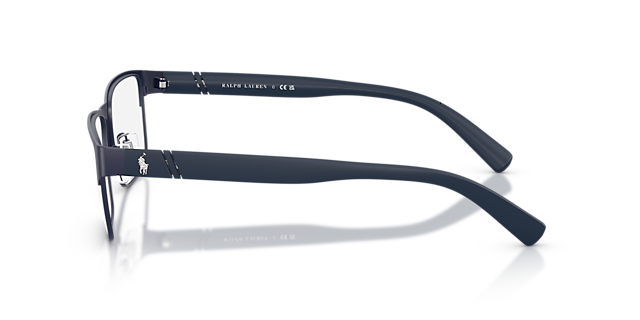 PH1175 Matte Navy Blue MetalEyeglass Frames for Glasses Direct, Side View