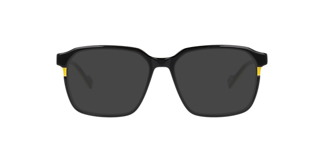 Maddox Black On Yellow AcetateEyeglass Frames for Glasses Direct, with Tinted Lenses