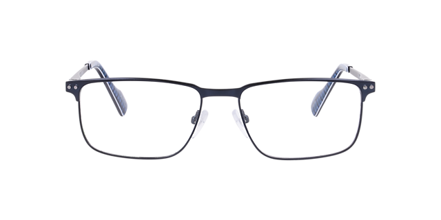Bscornhill Blue MetalEyeglass Frames for Glasses Direct, Front View