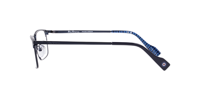 Bscornhill Blue MetalEyeglass Frames for Glasses Direct, Side View