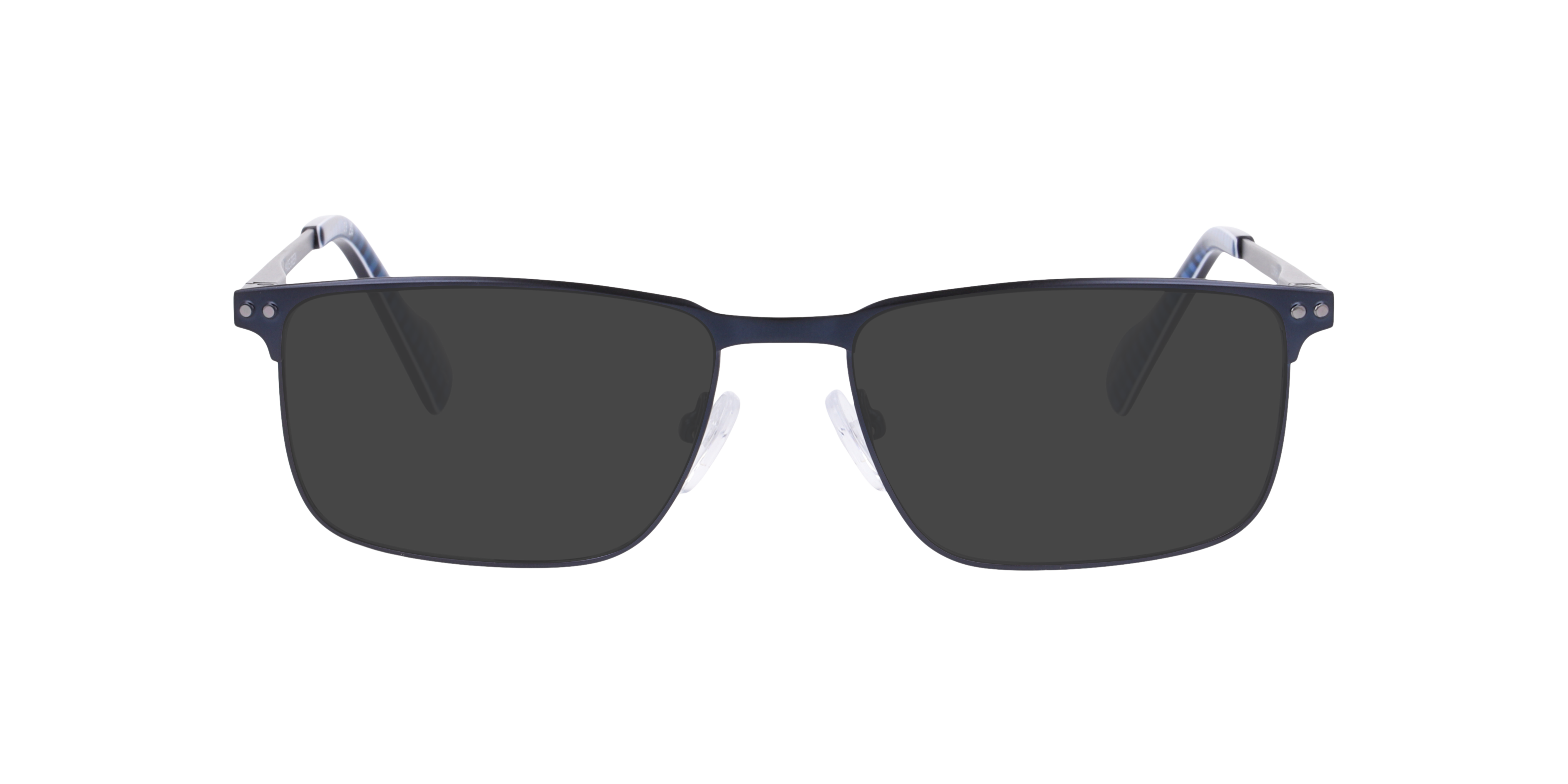 Bscornhill Blue MetalEyeglass Frames for Glasses Direct, with Tinted Lenses