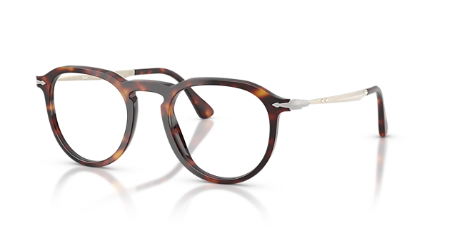 PO3387V Havana AcetateEyeglass Frames for Glasses Direct, Angle View