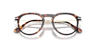 PO3387V Havana AcetateEyeglass Frames for Glasses Direct, Closed View