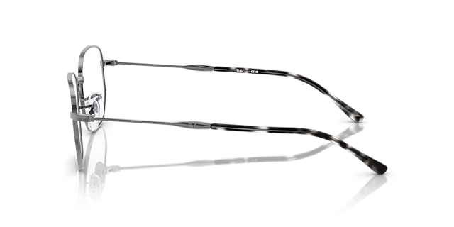 RB6496 Gunmetal MetalEyeglass Frames for Glasses Direct, Side View