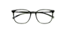 Miles Horn Green AcetateEyeglass Frames for Glasses Direct, Closed View