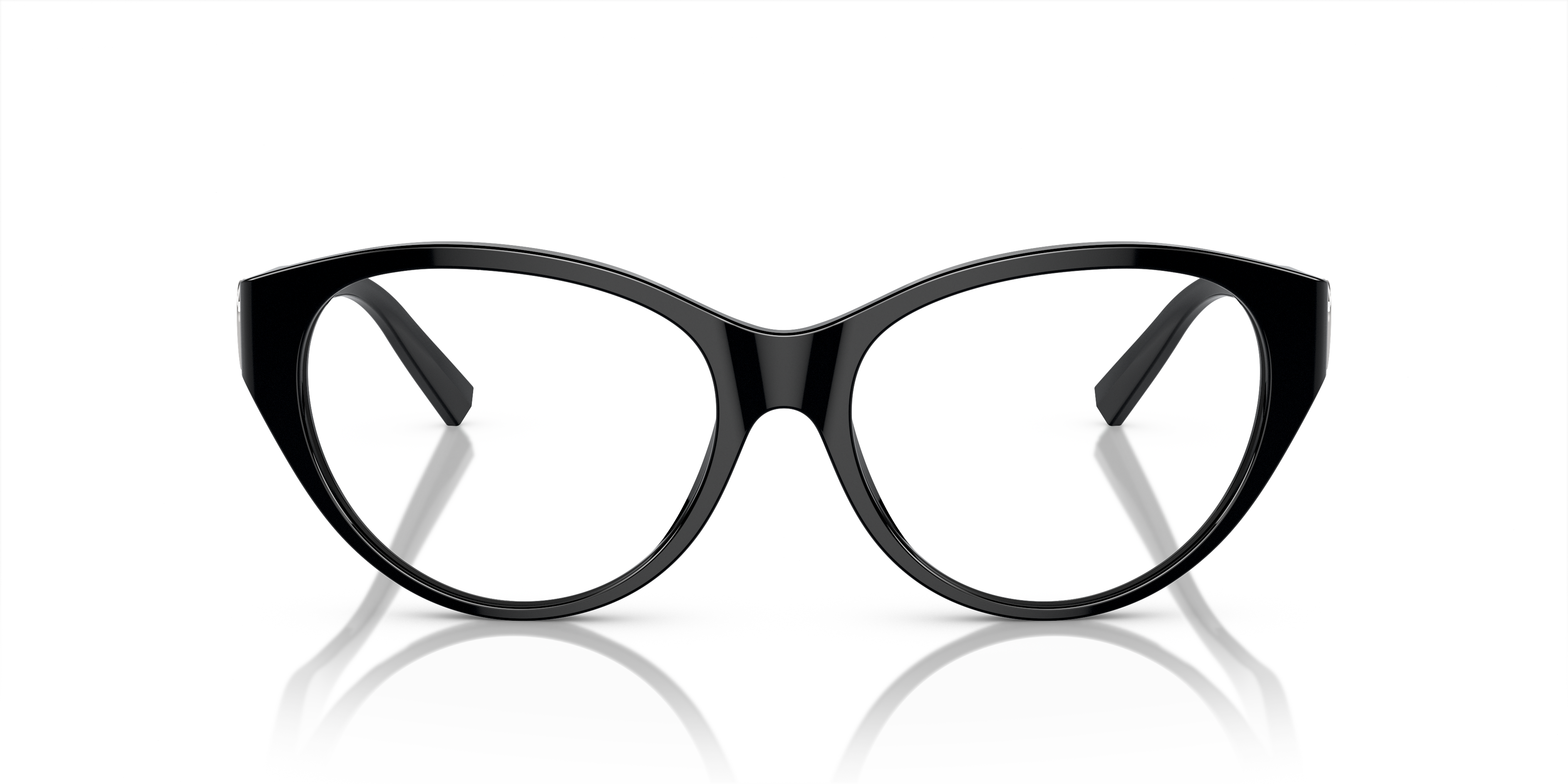 TF2244 Black AcetateEyeglass Frames for Glasses Direct, Front View