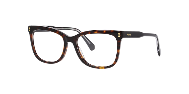 PLD D586 Tortoise AcetateEyeglass Frames for Glasses Direct, Angle View