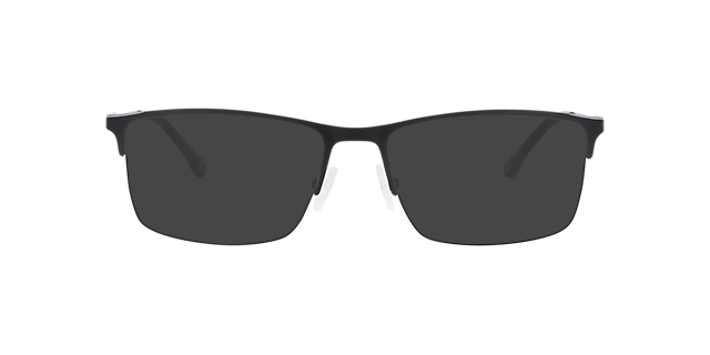 Cu4016 Black MetalEyeglass Frames for Glasses Direct, with Tinted Lenses