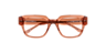 Miller Crystal Light Brown AcetateEyeglass Frames for Glasses Direct, Closed View
