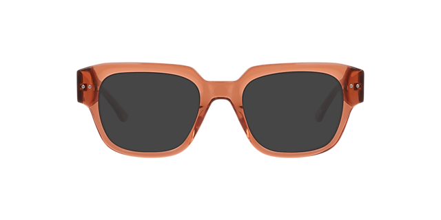 Miller Crystal Light Brown AcetateEyeglass Frames for Glasses Direct, with Tinted Lenses
