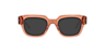 Miller Crystal Light Brown AcetateEyeglass Frames for Glasses Direct, with Tinted Lenses