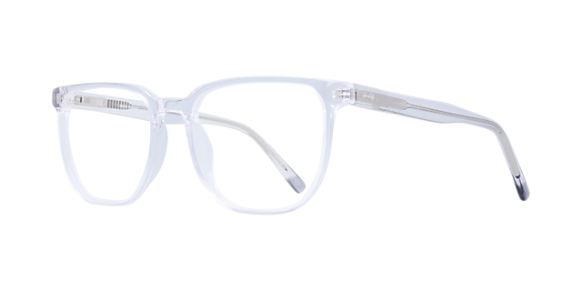 ZERONINE Clear AcetateEyeglass Frames for Glasses Direct, Angle View