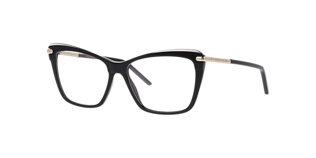 MARC 871 Black Grey AcetateEyeglass Frames for Glasses Direct, Angle View
