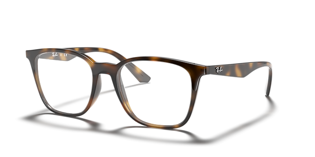 RB7177 Havana PlasticEyeglass Frames for Glasses Direct, Angle View