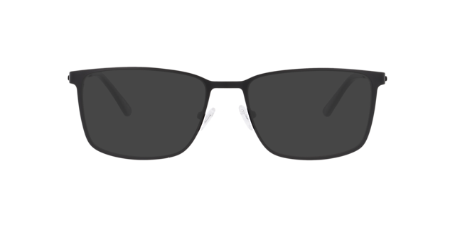 Nb4186 Black Matte MetalEyeglass Frames for Glasses Direct, with Tinted Lenses