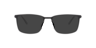 Nb4186 Black Matte MetalEyeglass Frames for Glasses Direct, with Tinted Lenses