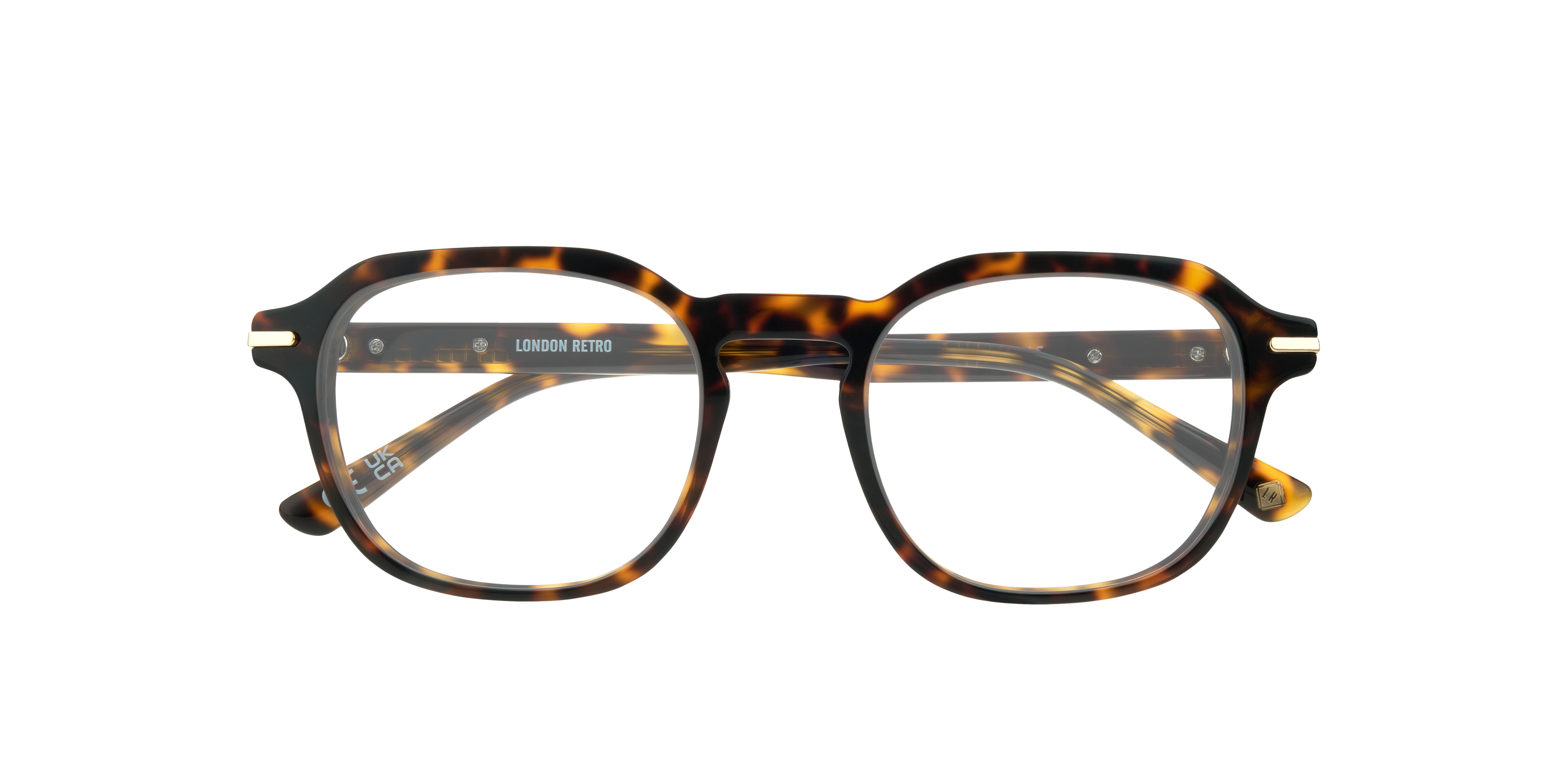Joel Havana AcetateSunglass Frames for Glasses Direct, Closed View