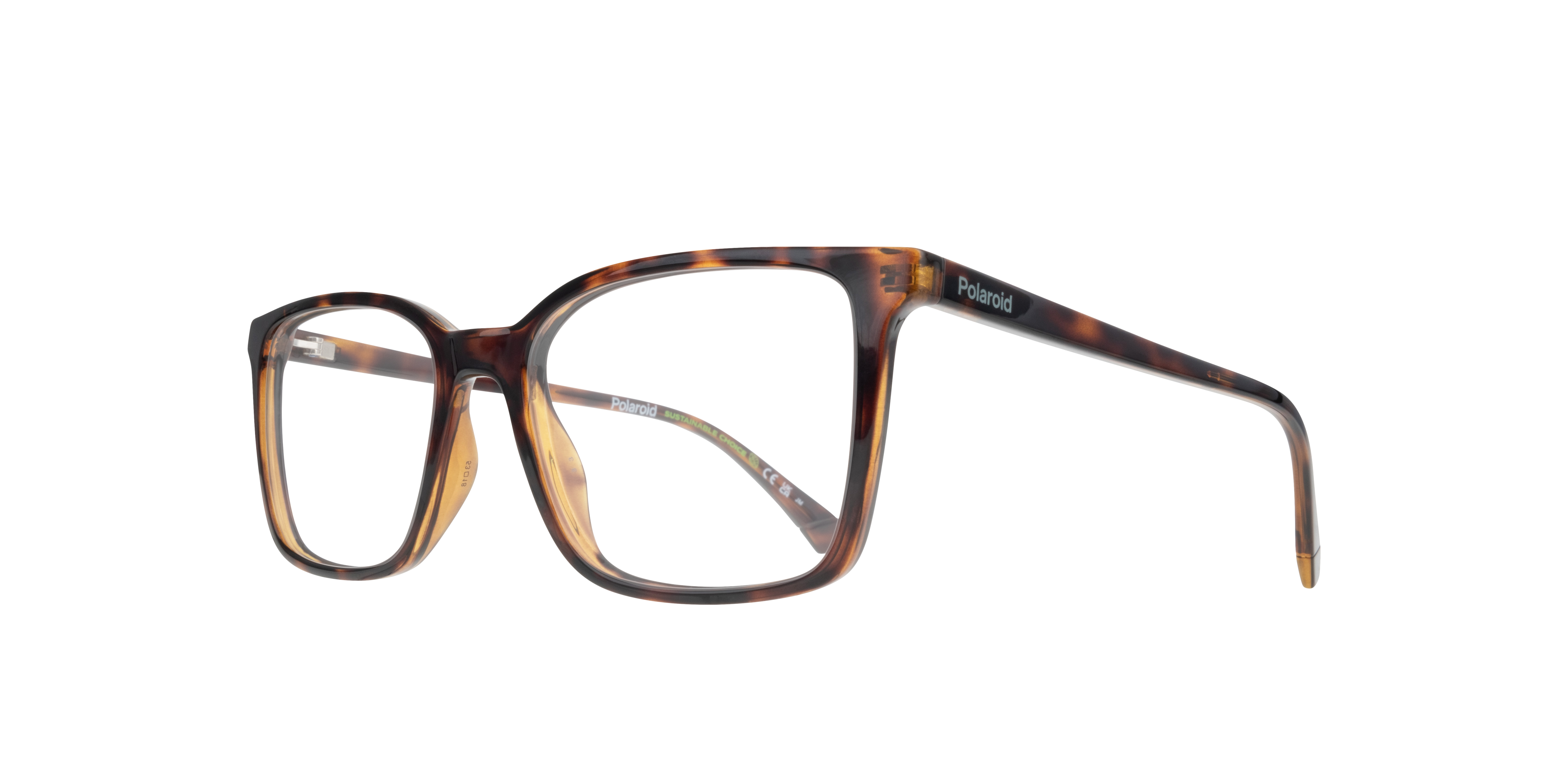 Glasses Direct ™ -PLD D499 Rectangle Tortoise Glasses for Men