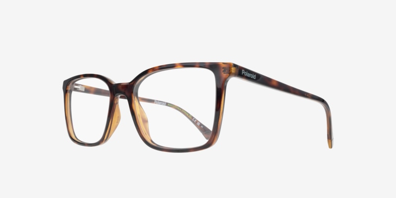 Glasses Direct ™ -PLD D499 Rectangle Tortoise Glasses for Men