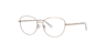 Maya Light Gold MetalEyeglass Frames for Glasses Direct, Angle View