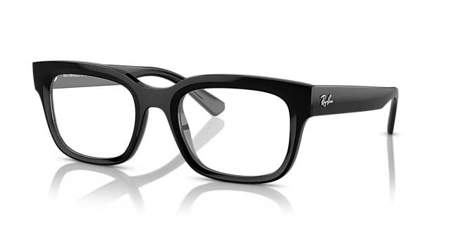RB7217 Black PlasticEyeglass Frames for Glasses Direct, Angle View