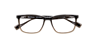 Bsbeech Brown AcetateEyeglass Frames for Glasses Direct, Closed View