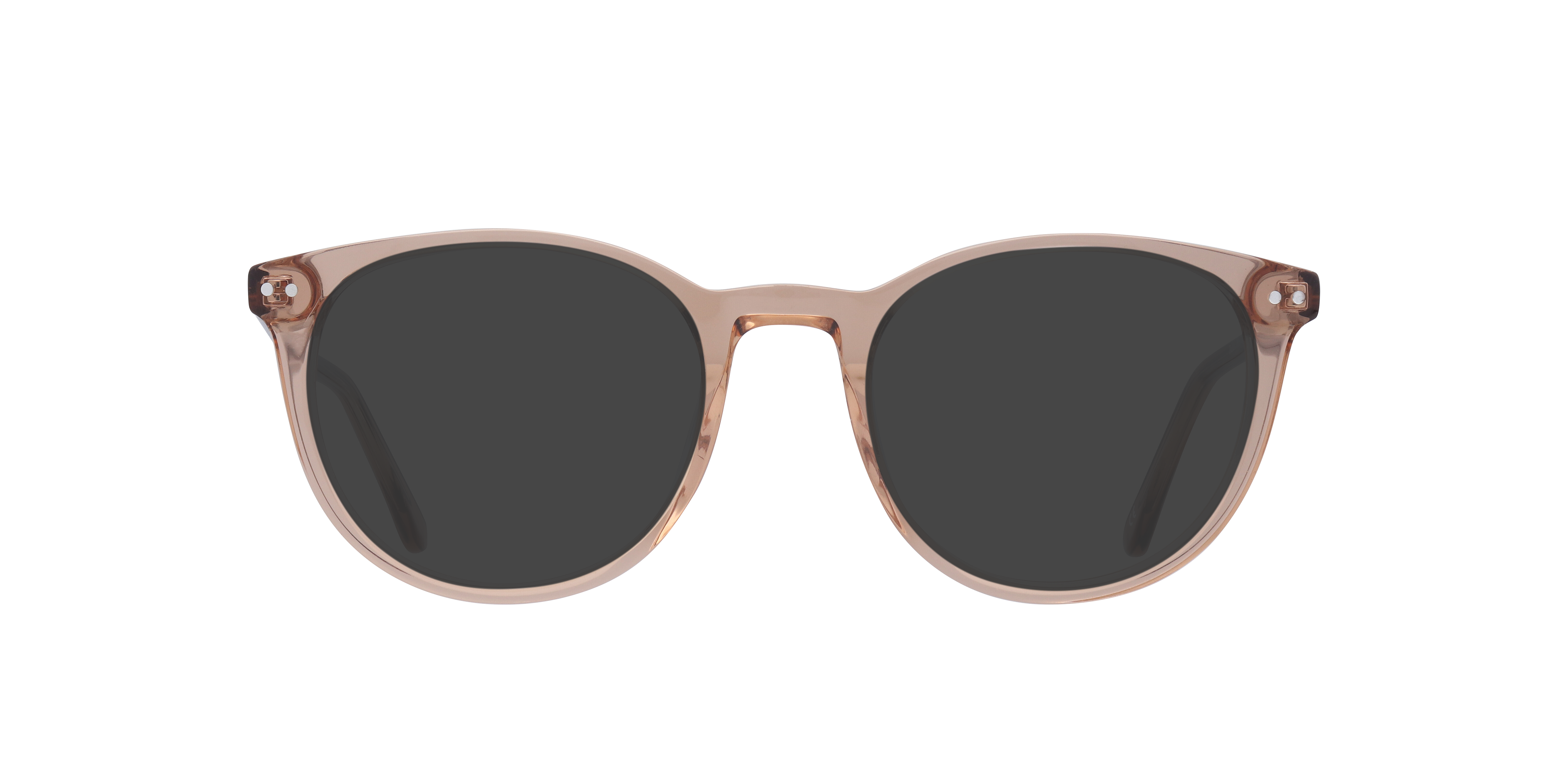 Dallas Shiny Light Brown AcetateEyeglass Frames for Glasses Direct, with Tinted Lenses