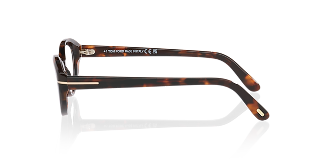 FT6092-B Tortoise AcetateEyeglass Frames for Glasses Direct, Side View