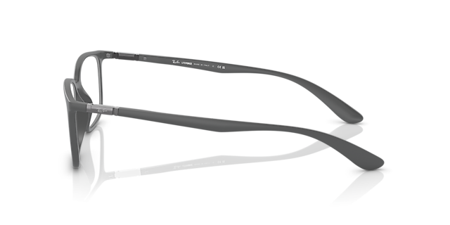 RB7208 Grey PlasticEyeglass Frames for Glasses Direct, Side View