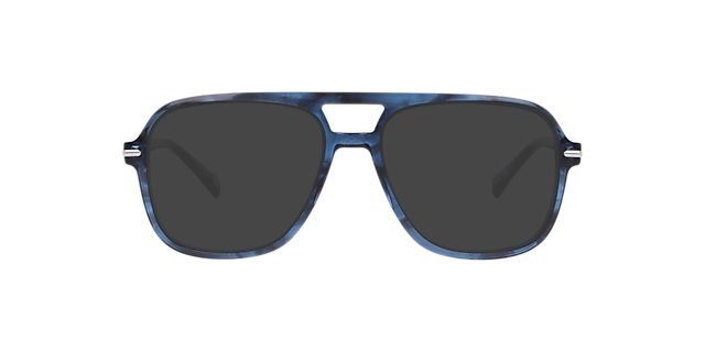 Manor Park Horn Blue AcetateEyeglass Frames for Glasses Direct, with Tinted Lenses