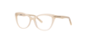 Meredith Pearly Gold AcetateEyeglass Frames for Glasses Direct, Angle View